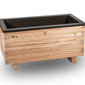 Visoka greda macesen 80x40x40 – Moja kišta za balkon in teraso