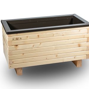 Visoka greda smreka 80x40x40 – Moja kišta za balkon in teraso