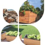 Lesene visoke grede Moja kišta za vrt, balkon in teraso